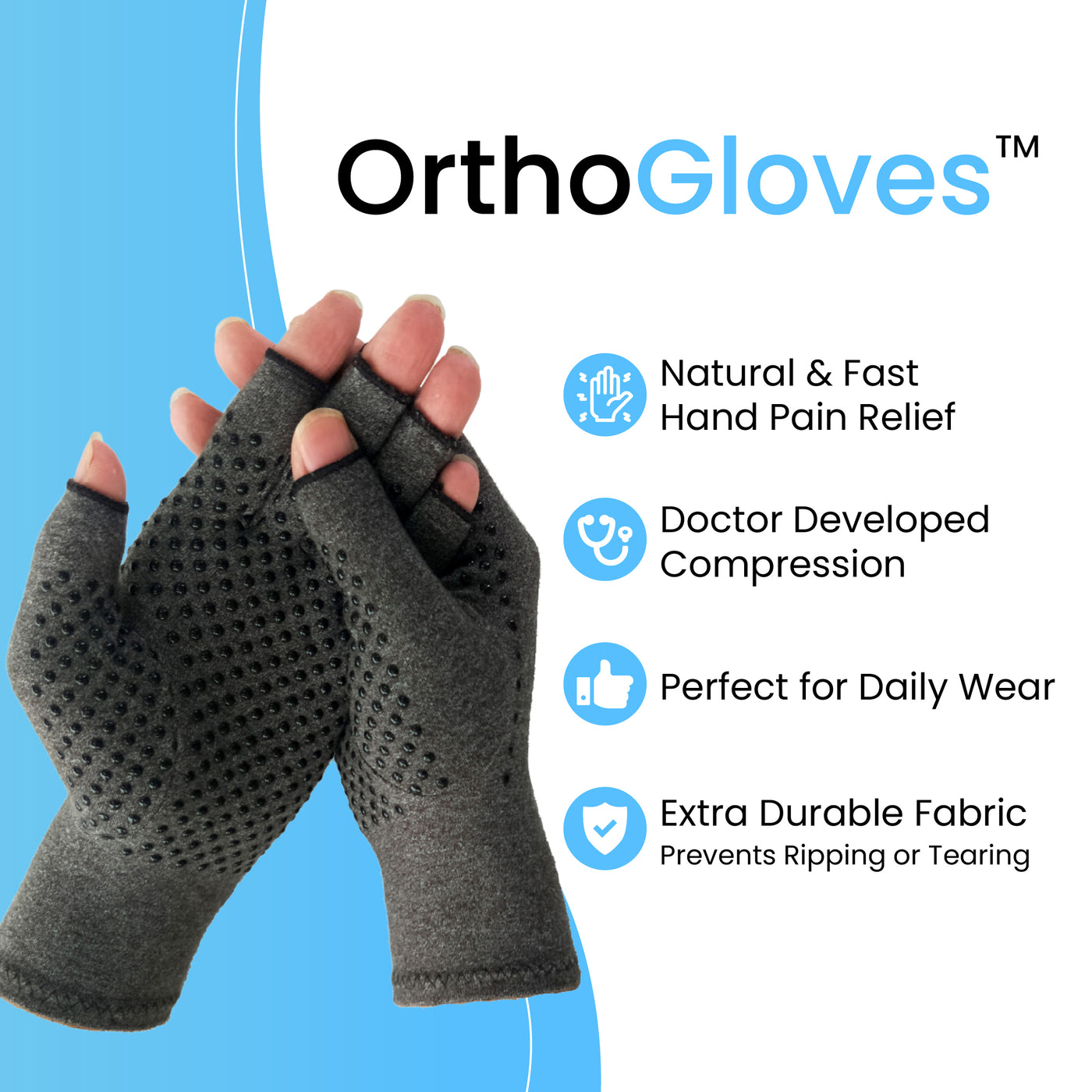 OrthoGloves™ - Natural Hand Pain Relief
